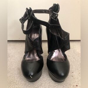 Bebe Black Heels
